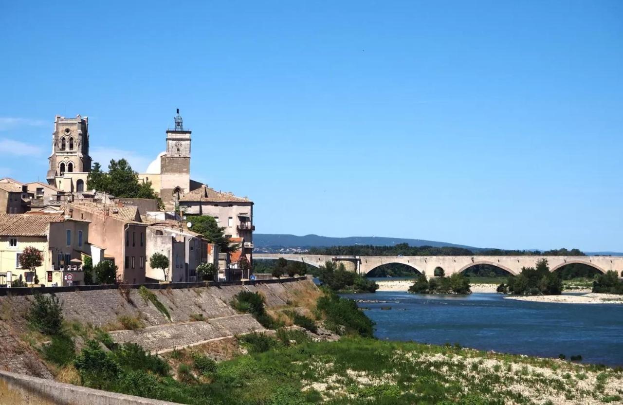 L'Ardeche En Provence Avec Jardin Ombrage Villa Pont-Saint-Esprit Luaran gambar